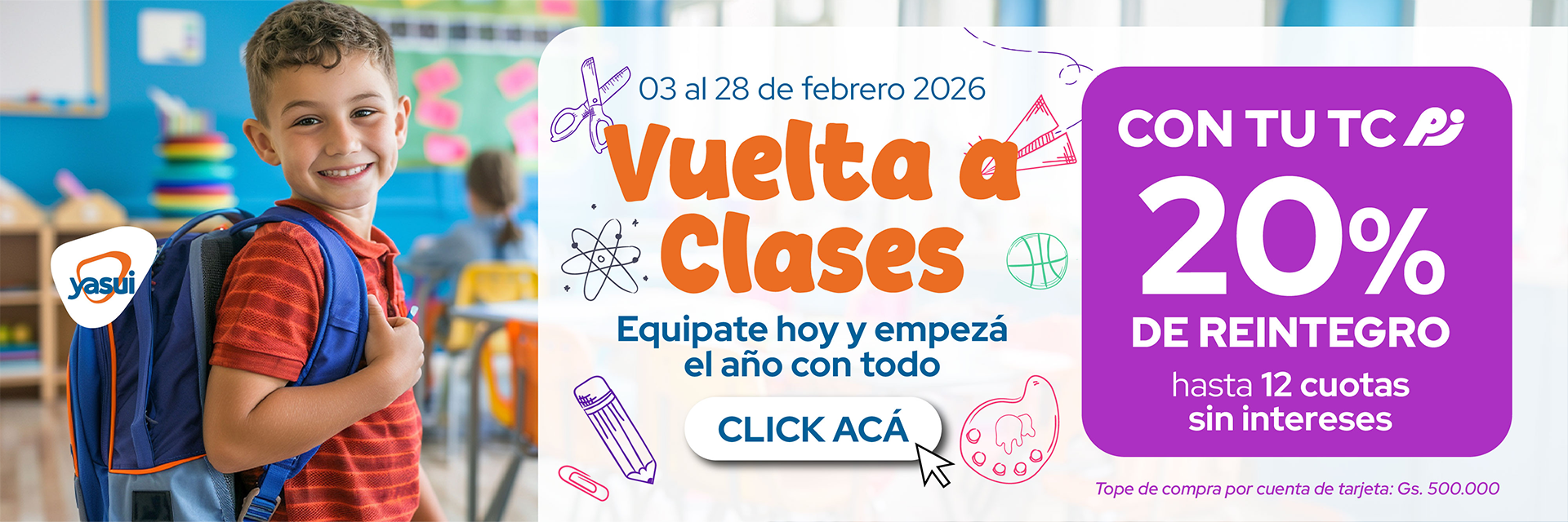 Vuelta a clases 2026