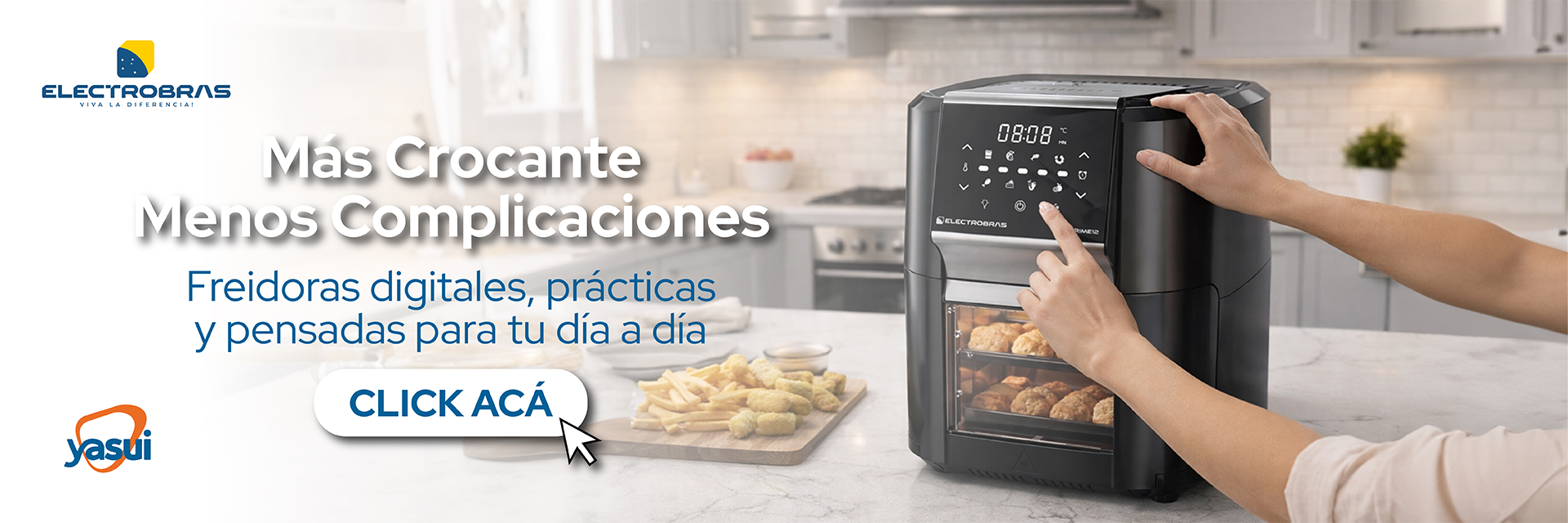 NUEVAS FREIDORAS DE ELECTROBRAS