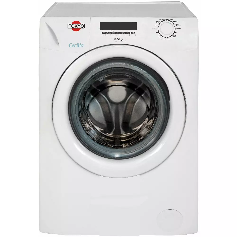 Lavadora Tokyo 8,5 kg: potencia, estilo y practicidad japonesa en tu hogar