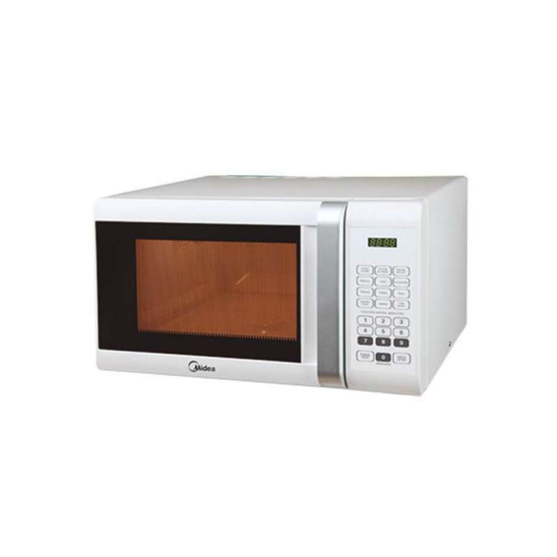 MICROONDAS MIDEA 28 L. BLANCO DIGITAL, 900 WATTS.