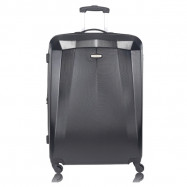 Valija Samsonite rigida TAM G colores negro y bordo - Yasui