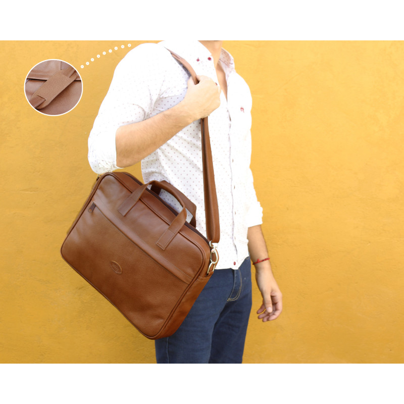 Maletin Marron de 17"