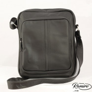 Bolso Bandolera Negro de Cuero