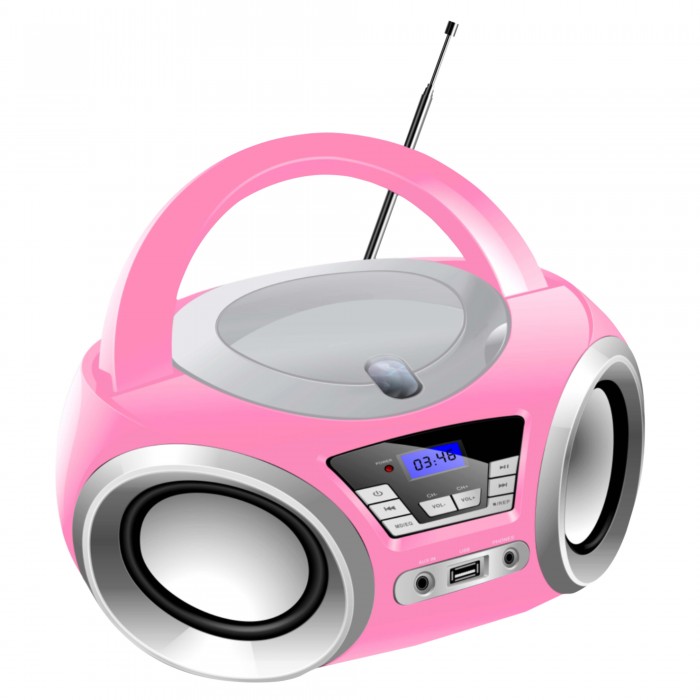MICROSISTEMA ROSADO CD/RADIO/BT 1200W LUCES