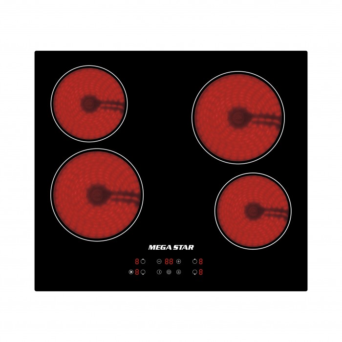 COOKTOP INFRARROJA EMBUTIBLE 4 HORNALLAS 220V