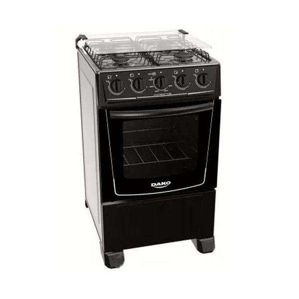 COCINA DAKO AMAZONAS 4 HR. NEGRA
