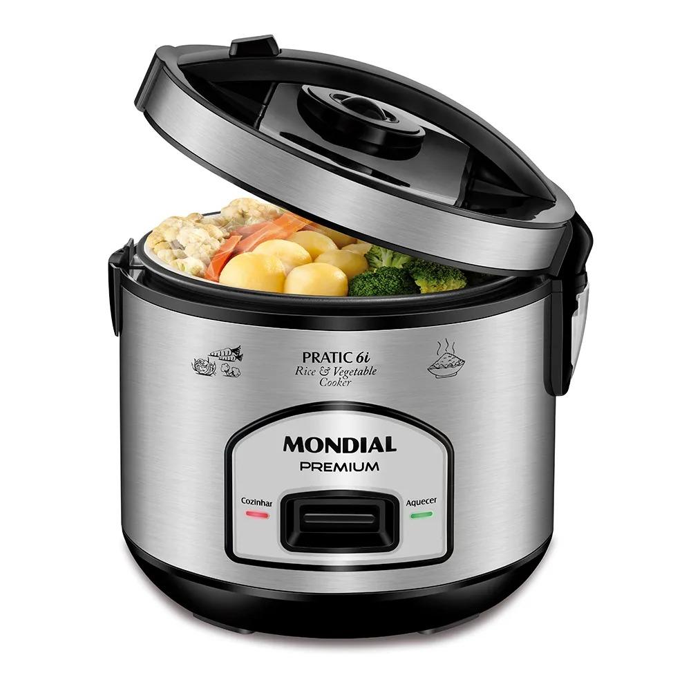 OLLA ELECTRICA DE ARROZ Y VAPOR PRATIC 6I
