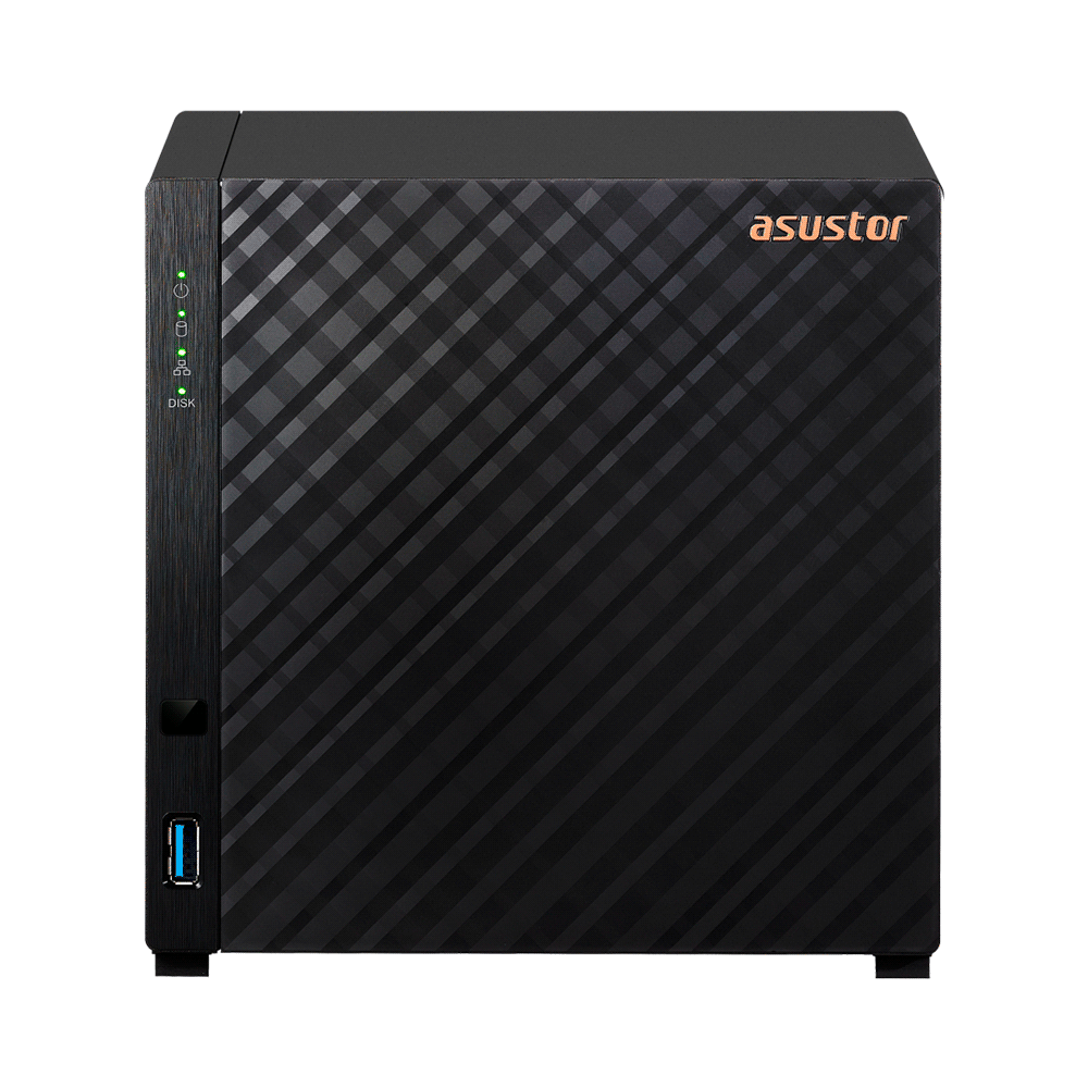 ALMACENAMIENTO NAS ASUSTOR AS1104T QC 1.4/4BAY/1G/1-GBLAN/2USB3.2