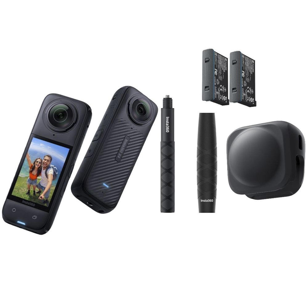Kit Cámara de Acción Insta360 X4 Travel Bundle