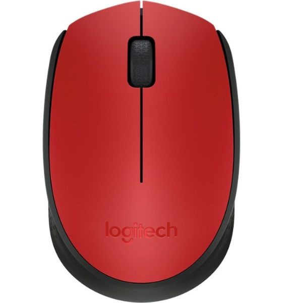 Mouse Logitech M170 Wireless - Rojo