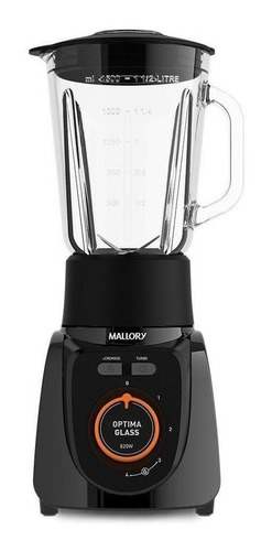 LICUADORA MALLORY OPTIMA GLASS 1.8 L.
