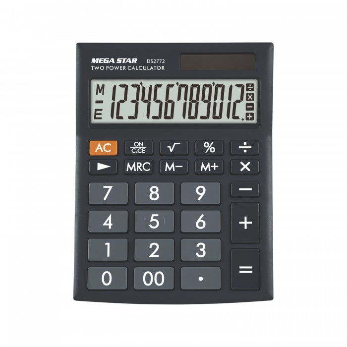 CALCULADORA 12 DIGITOS AA + SOLAR