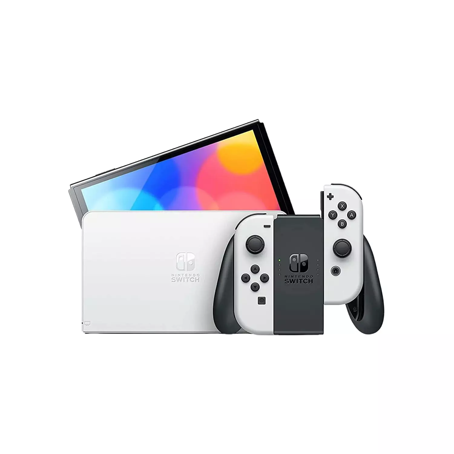 CONSOLA DE JUEGO NINTENDO SWITCH OLED 64GB NEGRO C/ BLANCO