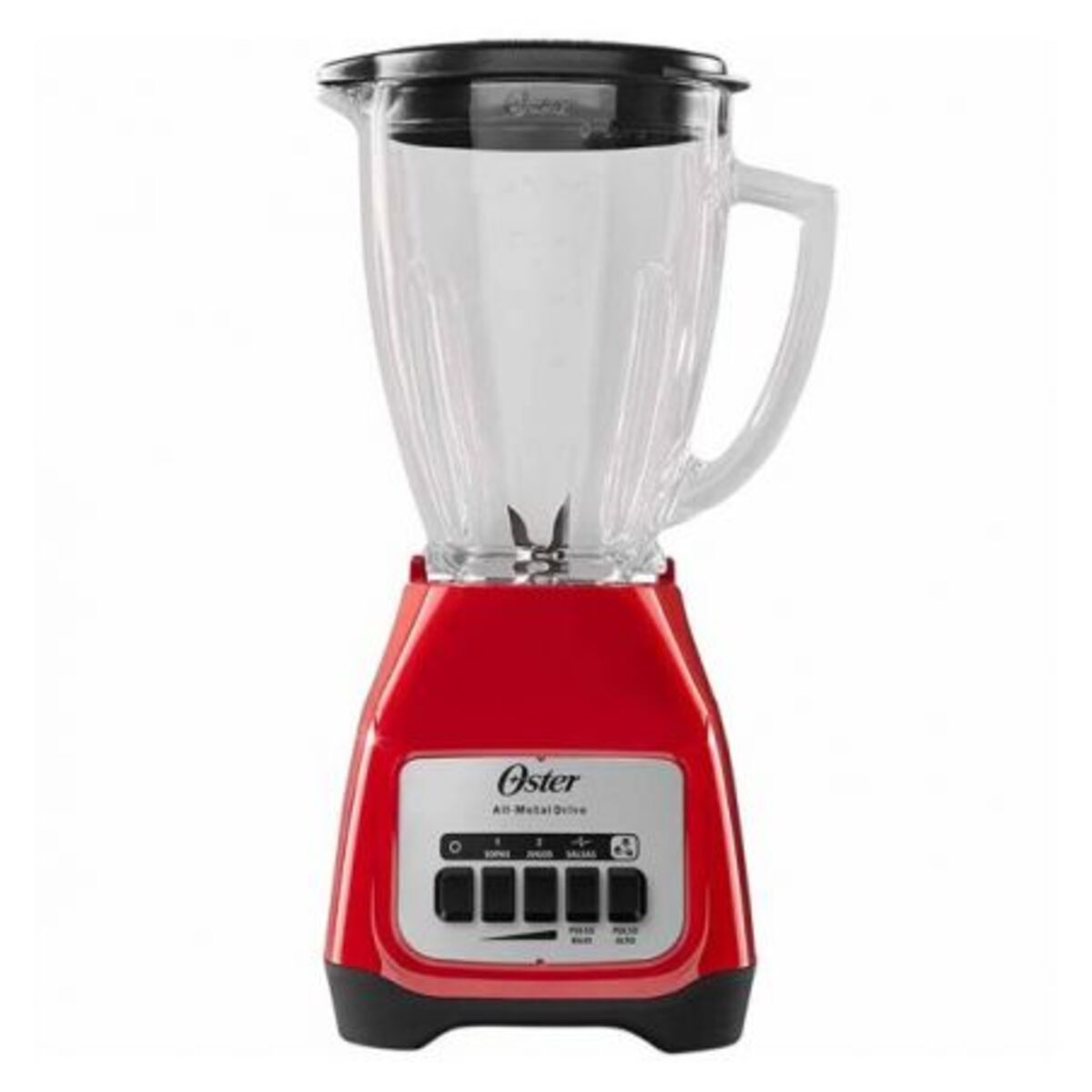 LICUADORA OSTER 2 VELOCIDADES DE 550W ROJO