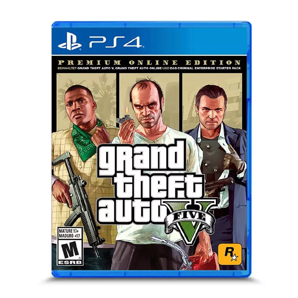 JUEGO PS4 GTA 5 PREMIUM