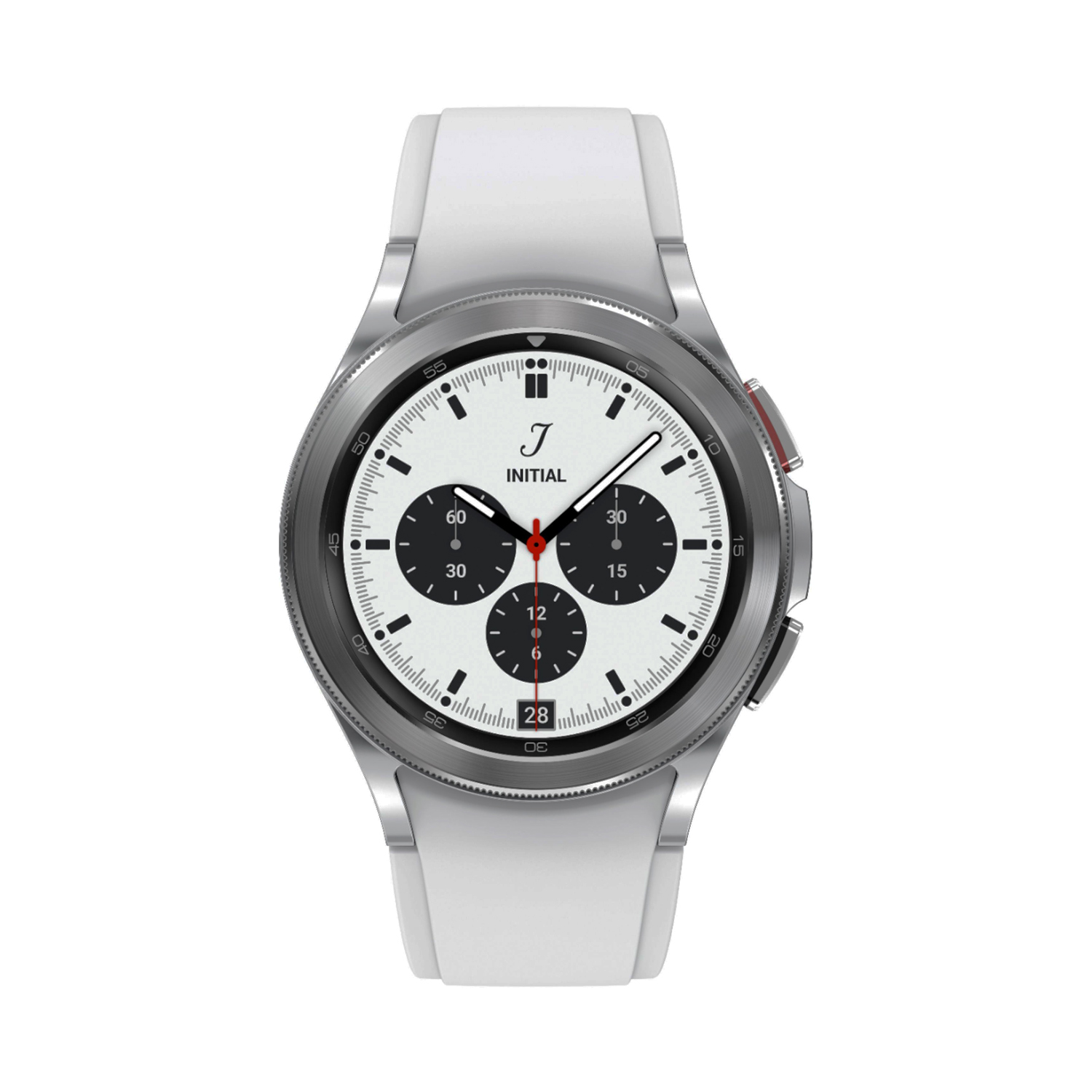 SAMSUNG GALAXY WATCH4 CLASSIC SMART 42 MM STAINLESS STEEL SILVER HWTSAM039