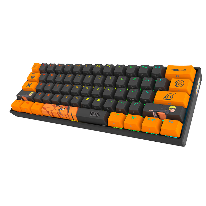 Teclado Checkpoint KX-400 - Edicion Naruto Leaf Ninja