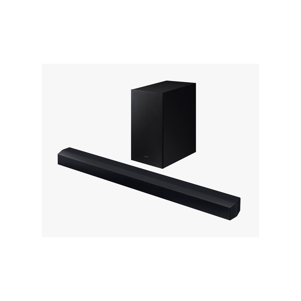 BARRA DE SONIDO C420 2.1CH, 300W* Incluye Soporte de Pared, cable Optical