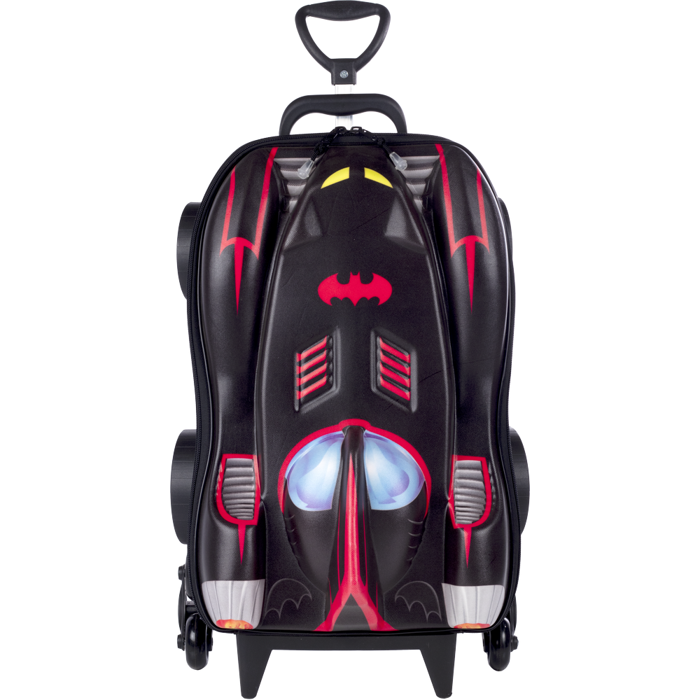 MALETA/MOCHILA BATMAN CHROME NEGRO Y ROJO